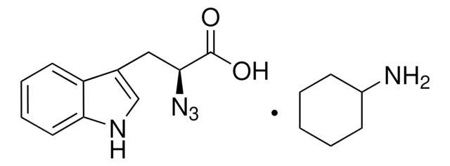 (S)-2 Azido-3-(3-indolyl)propionic acid cyclohexylammonium salt &#8805;98% (HPLC)