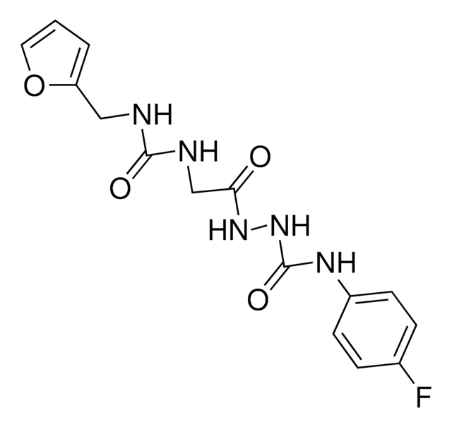 4-(4-FLUOROPHENYL)-1-(3-(FURFURYL)UREIDOACETYL)SEMICARBAZIDE AldrichCPR