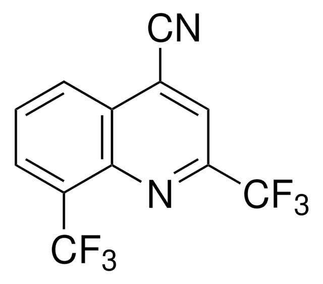 2,8-Bis(trifluoromethyl)-4-quinolinecarbonitrile 98%