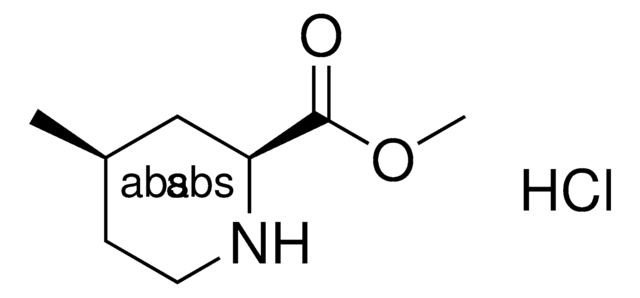 Methyl (2S,4R)-4-methylpiperidine-2-carboxylate hydrochloride AldrichCPR