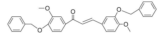 3-(3-BENZYLOXY-4-METHOXY-PHENYL)-1-(4-BENZYLOXY-3-METHOXY-PHENYL)-PROPENONE AldrichCPR