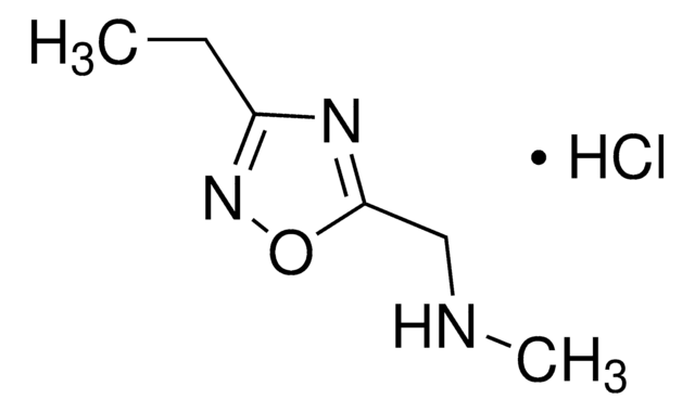 (3-Ethyl-1,2,4-oxadiazol-5-yl)-N-methylmethanamine hydrochloride AldrichCPR