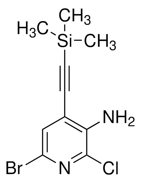 6-Bromo-2-chloro-4-((trimethylsilyl)ethynyl)pyridin-3-amine AldrichCPR