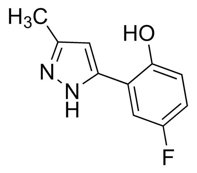 4-Fluoro-2-(3-methyl-1H-pyrazol-5-yl)phenol AldrichCPR