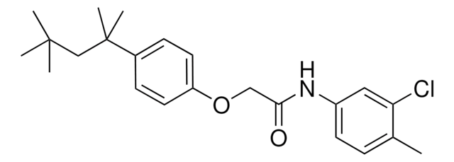 N-(3-CHLORO-4-METHYLPHENYL)-2-(4-(1,1,3,3-TETRAMETHYLBUTYL)PHENOXY)ACETAMIDE AldrichCPR