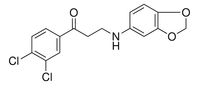 3-(1,3-BENZODIOXOL-5-YLAMINO)-1-(3,4-DICHLOROPHENYL)-1-PROPANONE AldrichCPR