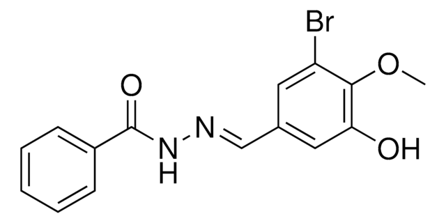 N'-(3-BROMO-5-HYDROXY-4-METHOXYBENZYLIDENE)BENZOHYDRAZIDE AldrichCPR