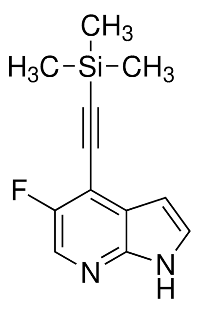 5-Fluoro-4-((trimethylsilyl)ethynyl)-1H-pyrrolo[2,3-b]pyridine AldrichCPR