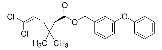 trans-Permethrin solution 10&#160;&#956;g/mL in cyclohexane, PESTANAL&#174;, analytical standard