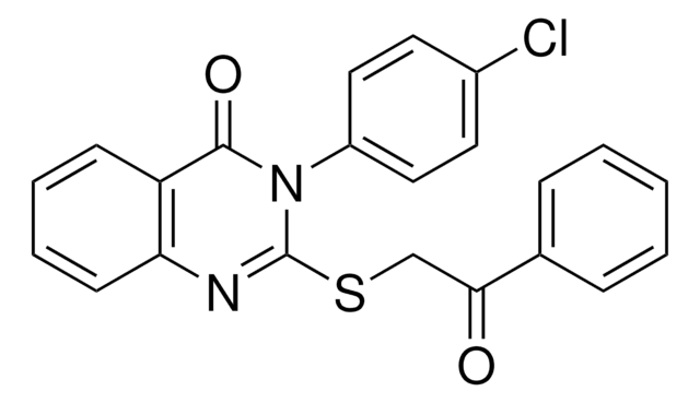 3-(4-CHLOROPHENYL)-2-((2-OXO-2-PHENYLETHYL)THIO)-4(3H)-QUINAZOLINONE AldrichCPR