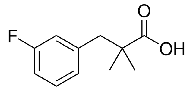 3-(3-Fluorophenyl)-2,2-dimethylpropanoic acid AldrichCPR