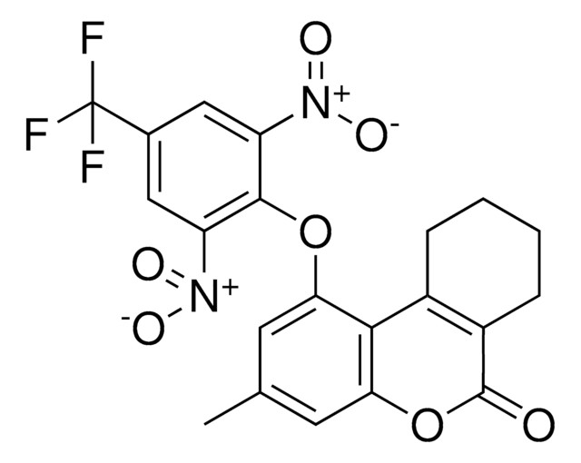 1-[2,6-DINITRO-4-(TRIFLUOROMETHYL)PHENOXY]-3-METHYL-7,8,9,10-TETRAHYDRO-6H-BENZO[C]CHROMEN-6-ONE AldrichCPR