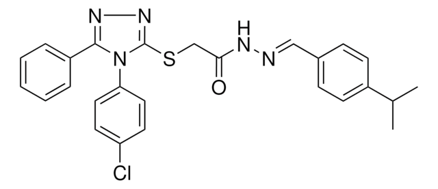 Chlorophenyl Phenyl H Triazol Yl Sulfanyl N E