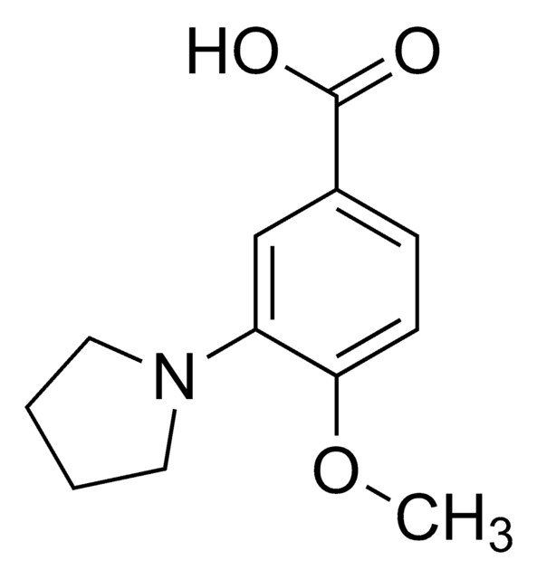 4-Methoxy-3-(pyrrolidin-1-yl)benzoic acid AldrichCPR