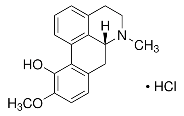 R(&#8722;)-Apocodeine hydrochloride solid