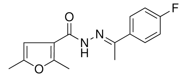 N'-(1-(4-FLUOROPHENYL)ETHYLIDENE)-2,5-DIMETHYL-3-FUROHYDRAZIDE AldrichCPR