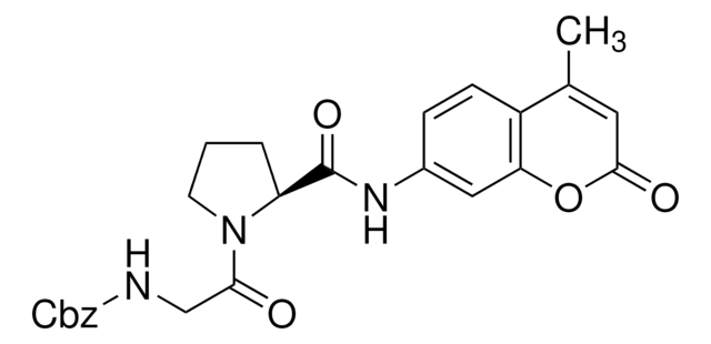 Z-Gly-Pro 7-amido-4-methylcoumarin for fluorescence, ≥98.0% (TLC ...