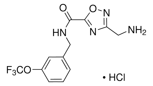 3-(Aminomethyl)-N-[3-(trifluoromethyl)benzyl]-1,2,4-oxadiazole-5-carboxamide hydrochloride AldrichCPR