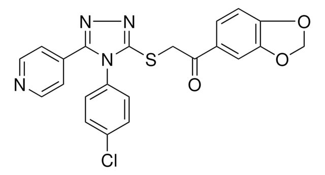 1-(1,3-BENZODIOXOL-5-YL)-2-{[4-(4-CHLOROPHENYL)-5-(4-PYRIDINYL)-4H-1,2 ...