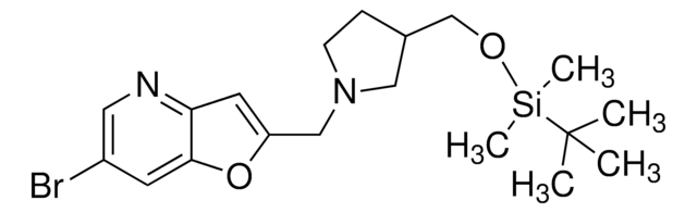 6-Bromo-2-((3-((tert-butyldimethylsilyloxy)methyl)pyrrolidin-1-yl)methyl)furo[3,2-b]pyridine AldrichCPR