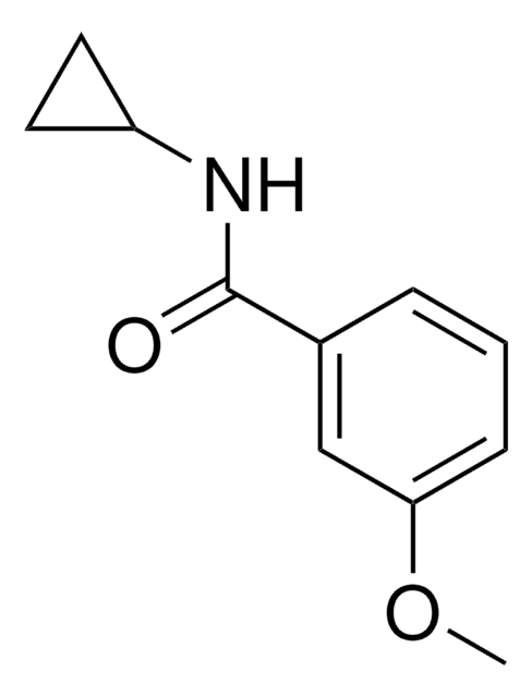 N-CYCLOPROPYL-3-METHOXYBENZAMIDE AldrichCPR