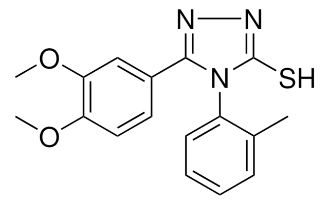 5-(3,4-DIMETHOXY-PHENYL)-4-O-TOLYL-4H-(1,2,4)TRIAZOLE-3-THIOL AldrichCPR