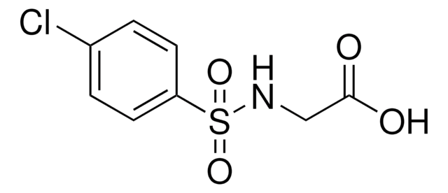 (((4-CHLOROPHENYL)SULFONYL)AMINO)ACETIC ACID AldrichCPR