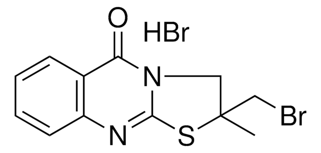 2-(BROMOMETHYL)-2-ME-2,3-DIHYDRO-5H-(1,3)THIAZOLO(2,3-B)QUINAZOLIN-5-ONE HBR AldrichCPR