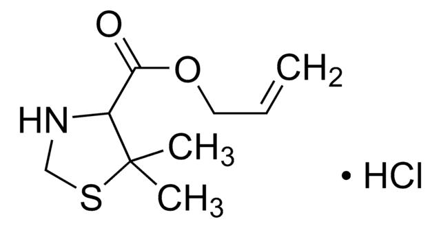 Allyl 5,5-dimethyl-1,3-thiazolidine-4-carboxylate hydrochloride AldrichCPR