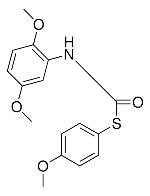 S-(4-METHOXYPHENYL) N-(2,5-DIMETHOXYPHENYL)THIOCARBAMATE AldrichCPR