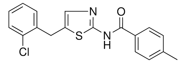 N-(5-(2-CHLOROBENZYL)-1,3-THIAZOL-2-YL)-4-METHYLBENZAMIDE AldrichCPR