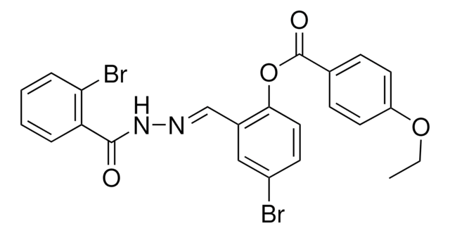 4-BROMO-2-(2-(2-BROMOBENZOYL)CARBOHYDRAZONOYL)PHENYL 4-ETHOXYBENZOATE AldrichCPR