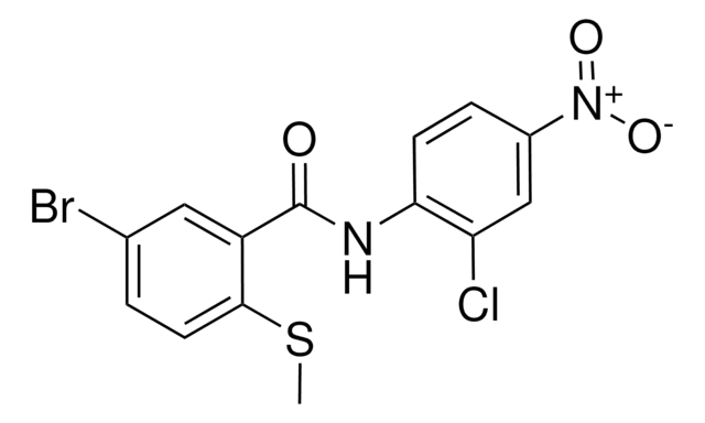 5-BROMO-N-(2-CHLORO-4-NITROPHENYL)-2-(METHYLTHIO)BENZAMIDE AldrichCPR