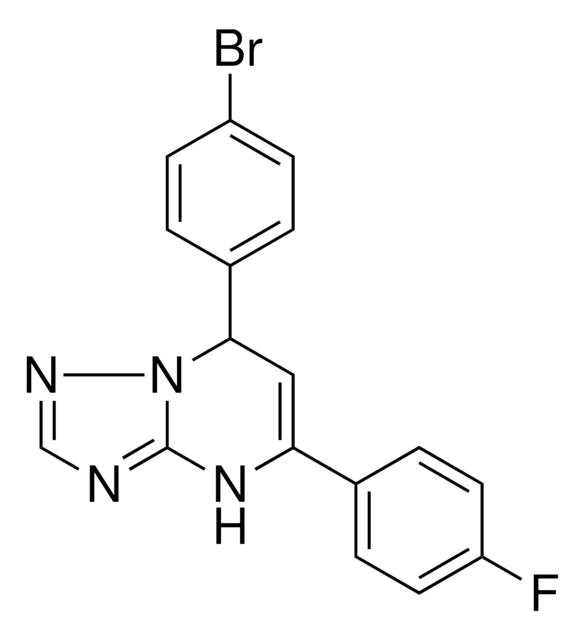 7-(4-BR-PHENYL)-5-(4-FLUORO-PHENYL)-4,7-DIHYDRO-(1,2,4)TRIAZOLO(1,5-A)PYRIMIDINE AldrichCPR