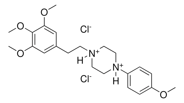 1-(4-METHOXYPHENYL)-4-(2-(3,4,5-TRIMETHOXYPHENYL)ET)PIPERAZINEDIIUM DICHLORIDE AldrichCPR