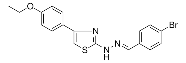 4-BROMOBENZALDEHYDE (4-(4-ETHOXYPHENYL)-1,3-THIAZOL-2-YL)HYDRAZONE AldrichCPR