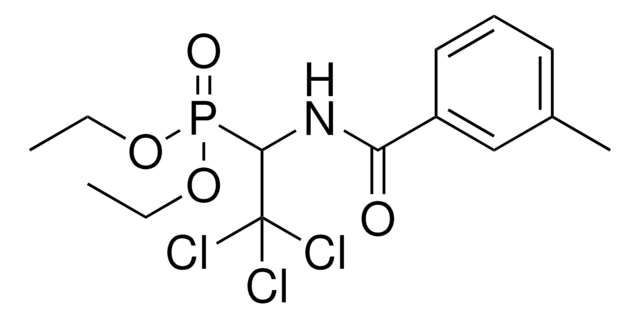 DIETHYL 2,2,2-TRICHLORO-1-((3-METHYLBENZOYL)AMINO)ETHYLPHOSPHONATE AldrichCPR