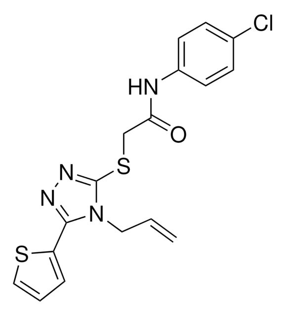 2-((4-ALLYL-5-(2-THIENYL)-4H-1,2,4-TRIAZOL-3-YL)THIO)-N-(4-CL-PH)ACETAMIDE AldrichCPR