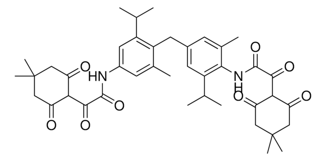 2-(4,4-DIMETHYL-2,6-DIOXOCYCLOHEXYL)-N-[4-(4-{[(4,4-DIMETHYL-2,6-DIOXOCYCLOHEXYL)(OXO)ACETYL]AMINO}-2-ISOPROPYL-6-METHYLBENZYL)-2-ISOPROPYL-6-METHYLPHENYL]-2-OXOACETAMIDE AldrichCPR