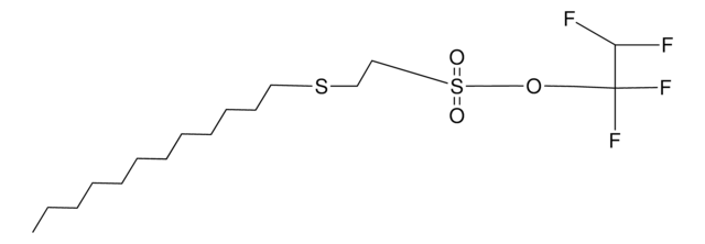 2-DODECYLSULFANYL-ETHANESULFONIC ACID 2,2,3,3-TETRAFLUORO-PROPYL ESTER AldrichCPR