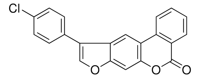 10-(4-CHLOROPHENYL)-5H-BENZO(C)FURO(3,2-G)CHROMEN-5-ONE AldrichCPR