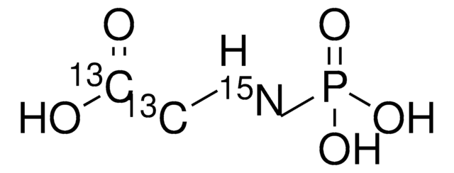 Glyphosate-1,2-13C2,15N &#8805;98 atom %, &#8805;95% (CP)