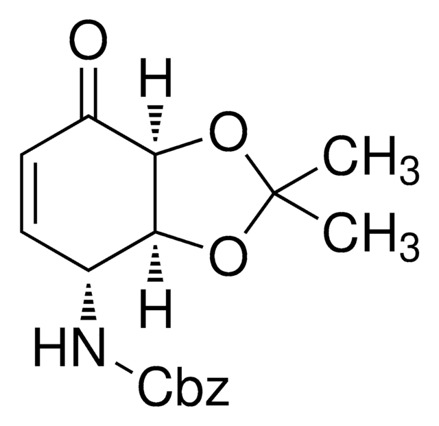 (3aS,7R,7aS)-7-(Carbobenzyloxyamino)-7,7a-dihydro-2,2-dimethyl-1,3-benzodioxol-4(3aH)-one 98%