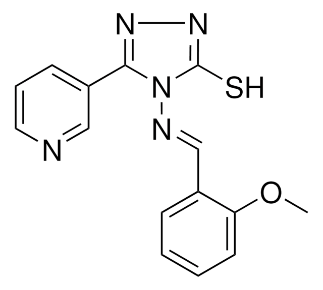 4-((2-METHOXYBENZYLIDENE)AMINO)-5-(3-PYRIDINYL)-4H-1,2,4-TRIAZOLE-3 ...