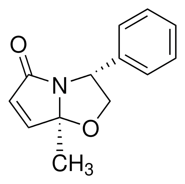 (3R-CIS)-(-)-2,3-DIHYDRO-7A-METHYL-3-PHENYLPYRROLO[2,1-B]OXAZOL-5(7AH)-ONE AldrichCPR