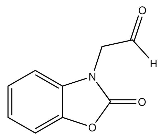 (2-Oxo-1,3-benzoxazol-3(2H)-yl)acetaldehyde AldrichCPR