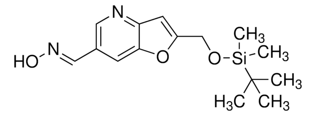 (E)-2-((tert-Butyldimethylsilyloxy)methyl)furo[3,2-b]pyridine-6-carbaldehyde oxime AldrichCPR