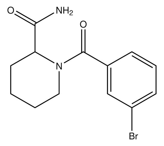 1-[(3-Bromophenyl)carbonyl]piperidine-2-carboxamide