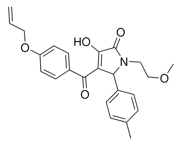 4-[4-(ALLYLOXY)BENZOYL]-3-HYDROXY-1-(2-METHOXYETHYL)-5-(4-METHYLPHENYL)-1,5-DIHYDRO-2H-PYRROL-2-ONE AldrichCPR