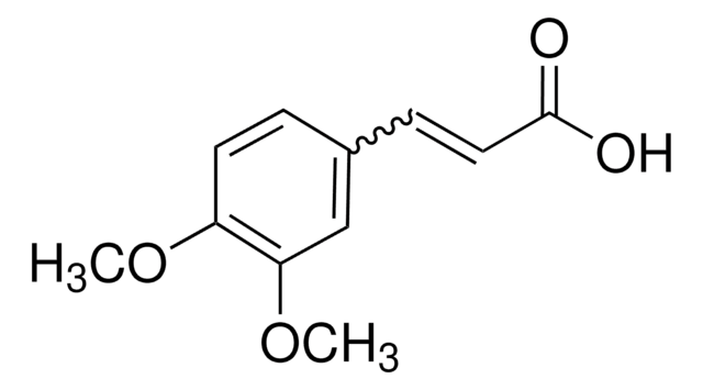 3,4-二甲氧基肉桂酸&#65292;主要为反式 99%